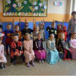 Karnawałowy dzień w grupach przedszkolnych 0a i 0b