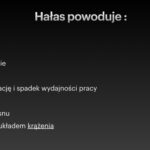 Wpływ hałasu na zdrowie człowieka